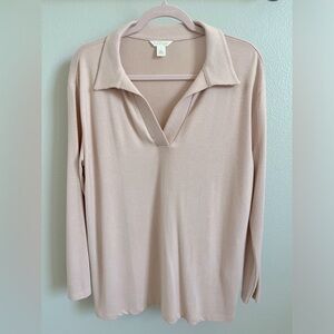 Soft Pink Caslon Top